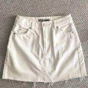 GOOD CONDITION! TOPSHOP mini denim skirt